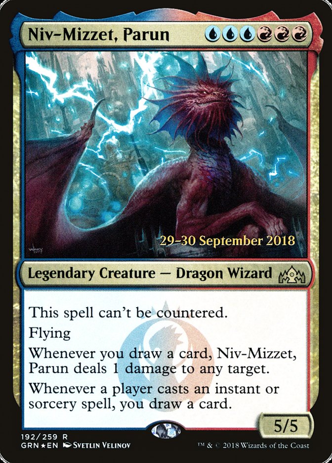 Niv-Mizzet, Parun  [Guilds of Ravnica Prerelease Promos] | Nerdhalla Games