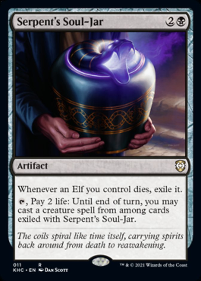 Serpent's Soul-Jar [Kaldheim Commander] | Nerdhalla Games