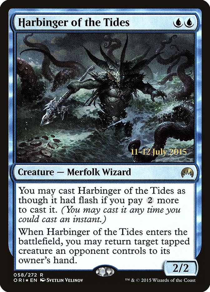 Harbinger of the Tides [Magic Origins Prerelease Promos] | Nerdhalla Games