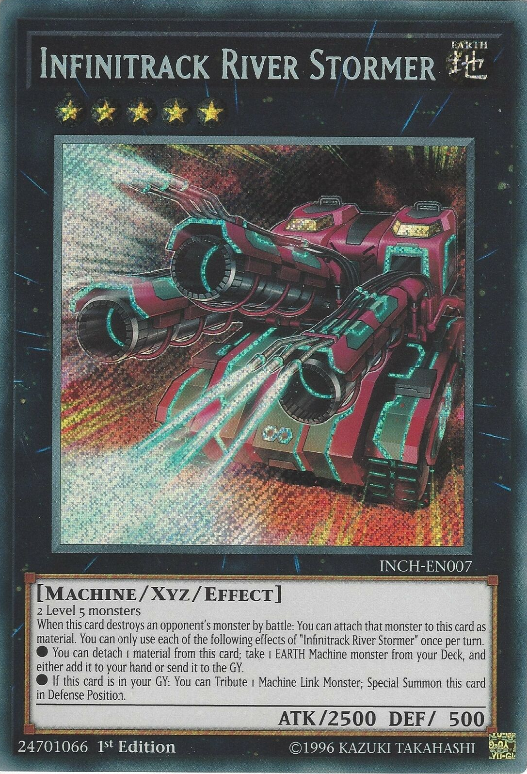 Infinitrack River Stormer [INCH-EN007] Secret Rare | Nerdhalla Games