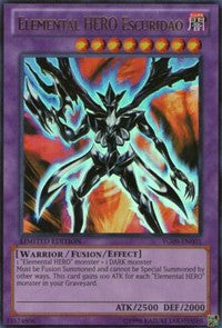 Elemental HERO Escuridao [YG09-EN001] Ultra Rare | Nerdhalla Games