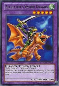 Alligator's Sword Dragon [TU08-EN008] Rare | Nerdhalla Games