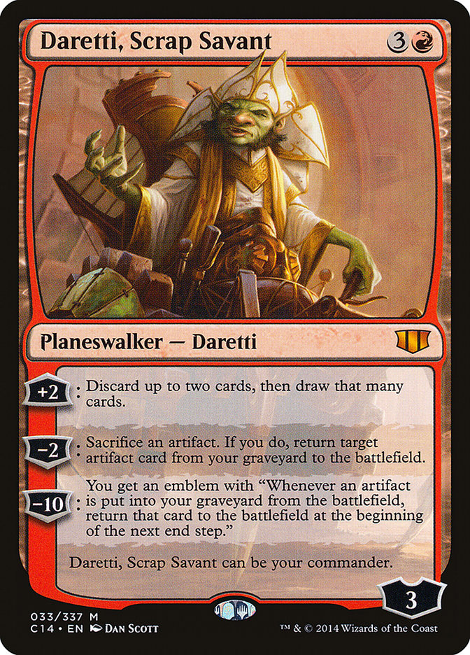 Daretti, Scrap Savant [Commander 2014] | Nerdhalla Games