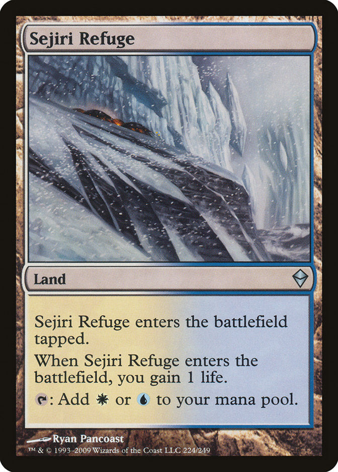 Sejiri Refuge [Zendikar] | Nerdhalla Games