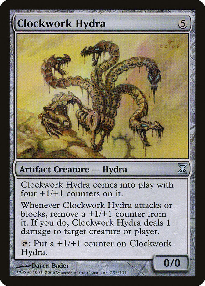 Clockwork Hydra [Time Spiral] | Nerdhalla Games