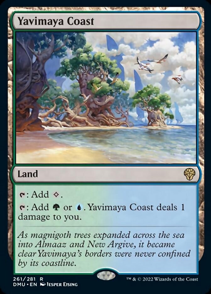 Yavimaya Coast [Dominaria United] | Nerdhalla Games