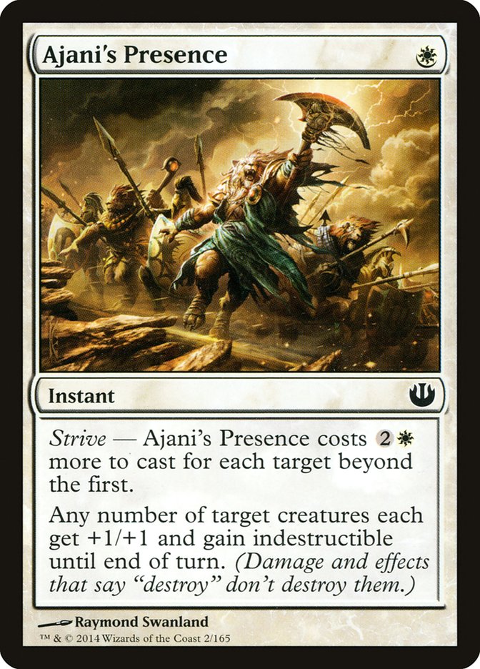 Ajani's Presence [Journey into Nyx] | Nerdhalla Games