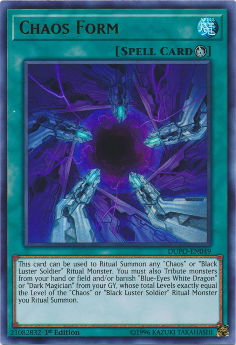 Chaos Form [DUPO-EN049] Ultra Rare | Nerdhalla Games