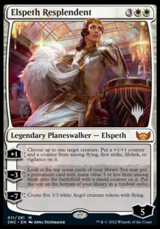 Elspeth Resplendent (Promo Pack) [Streets of New Capenna Promos] | Nerdhalla Games