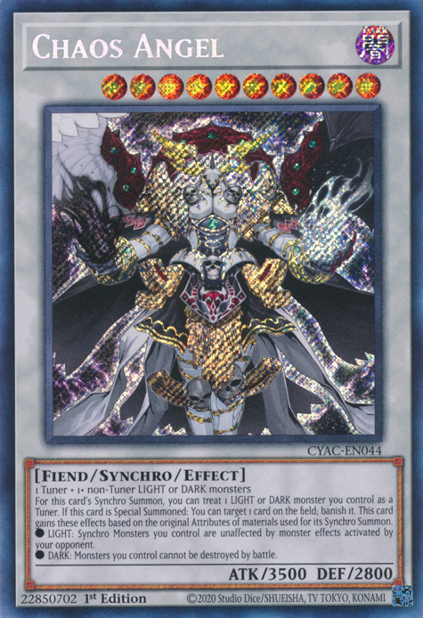 Chaos Angel [CYAC-EN044] Secret Rare | Nerdhalla Games