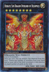 Hieratic Sun Dragon Overlord of Heliopolis [CT09-EN004] Secret Rare | Nerdhalla Games