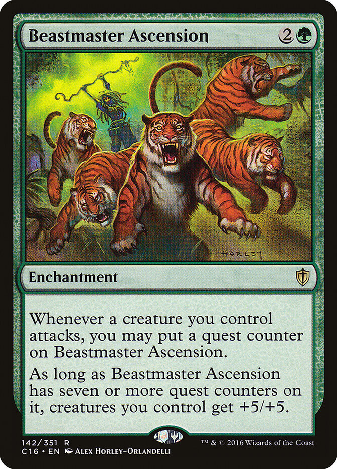 Beastmaster Ascension [Commander 2016] | Nerdhalla Games