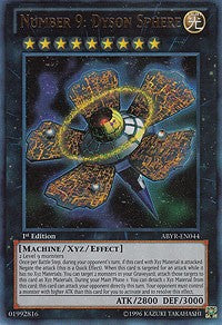 Number 9: Dyson Sphere (UTR) [ABYR-EN044] Ultimate Rare | Nerdhalla Games