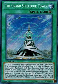 The Grand Spellbook Tower [ABYR-EN060] Secret Rare | Nerdhalla Games