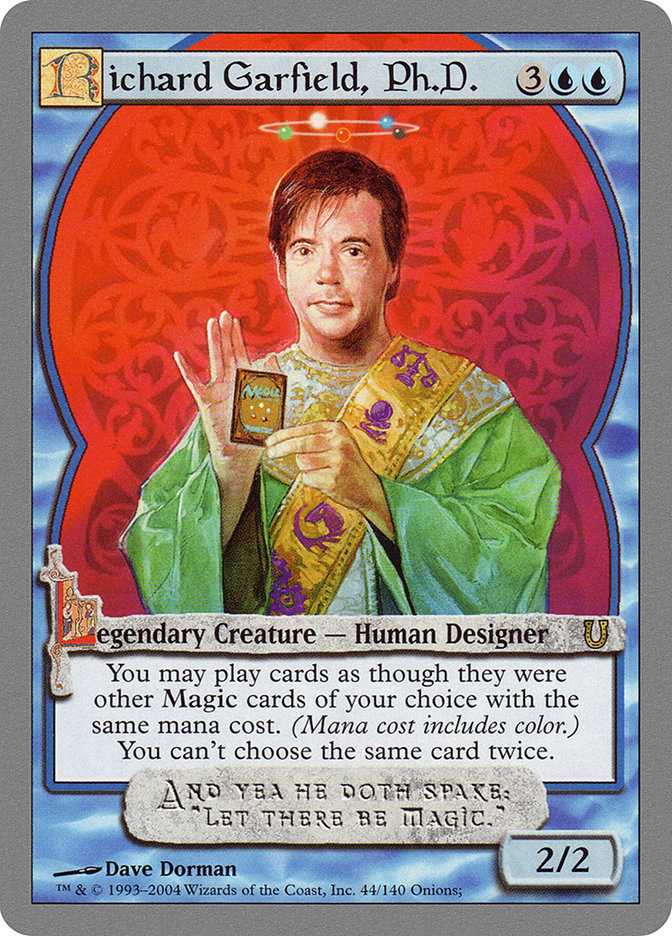 Richard Garfield, Ph.D. [Unhinged] | Nerdhalla Games