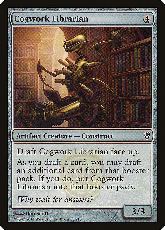 Cogwork Librarian [Conspiracy] | Nerdhalla Games