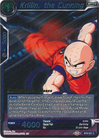 Krillin, the Cunning [BT8-031_PR] | Nerdhalla Games