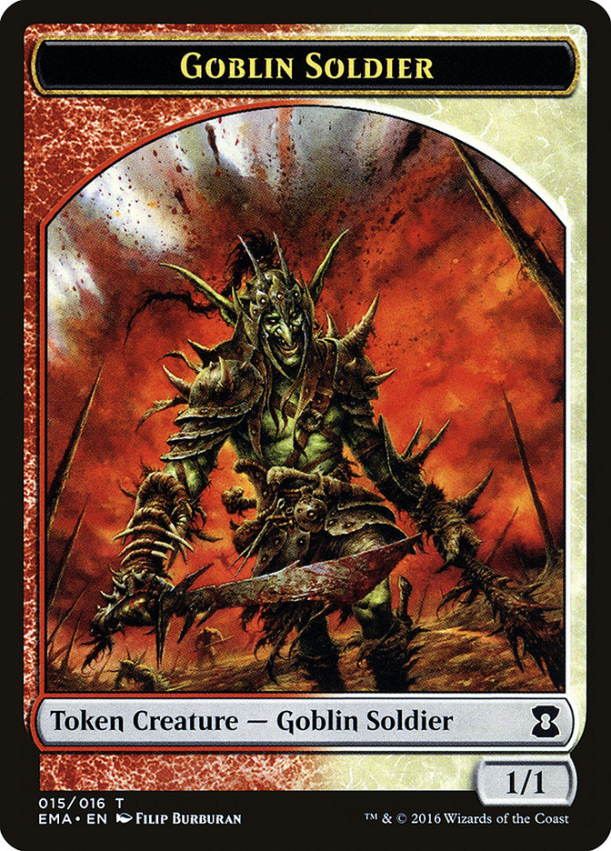 Goblin Soldier [Eternal Masters Tokens] | Nerdhalla Games