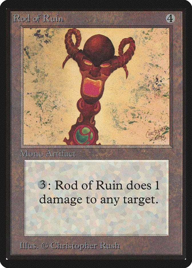 Rod of Ruin [Limited Edition Beta] | Nerdhalla Games