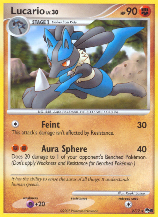 Lucario (2/17) [POP Series 6] | Nerdhalla Games