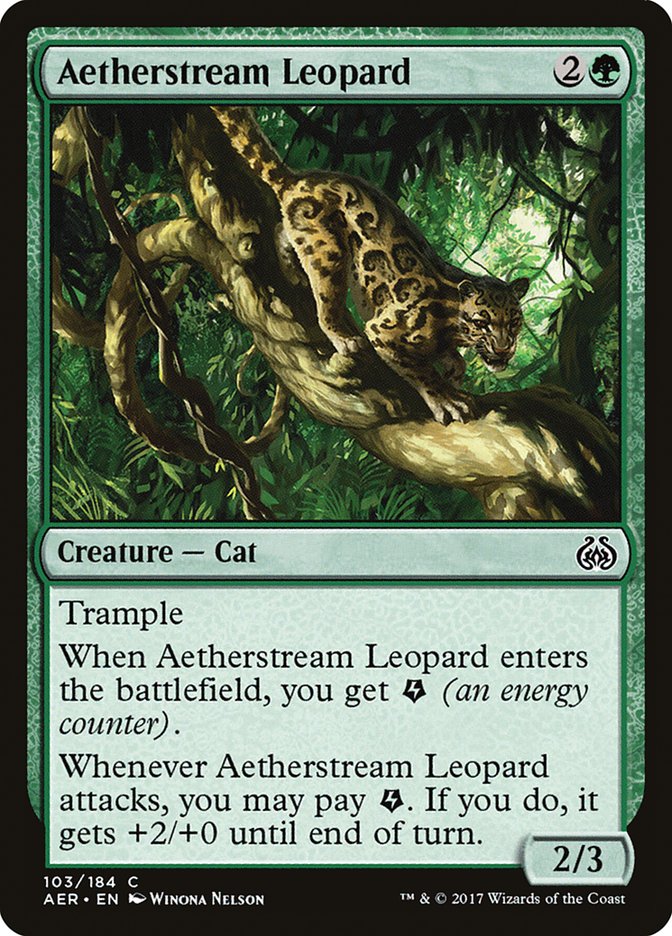 Aetherstream Leopard [Aether Revolt] | Nerdhalla Games