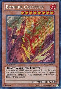 Bonfire Colossus [CBLZ-EN084] Secret Rare | Nerdhalla Games