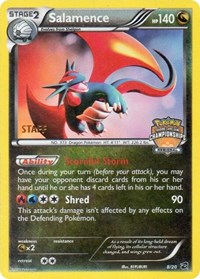 Salamence (8/20) (Regional Championship Promo Staff) [Black & White: Dragon Vault] | Nerdhalla Games