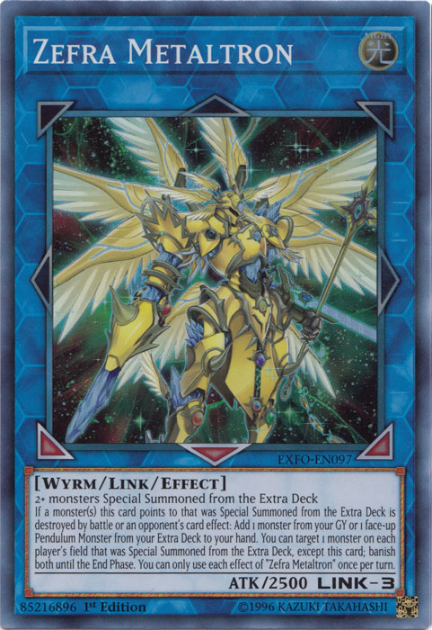 Zefra Metaltron [EXFO-EN097] Super Rare | Nerdhalla Games