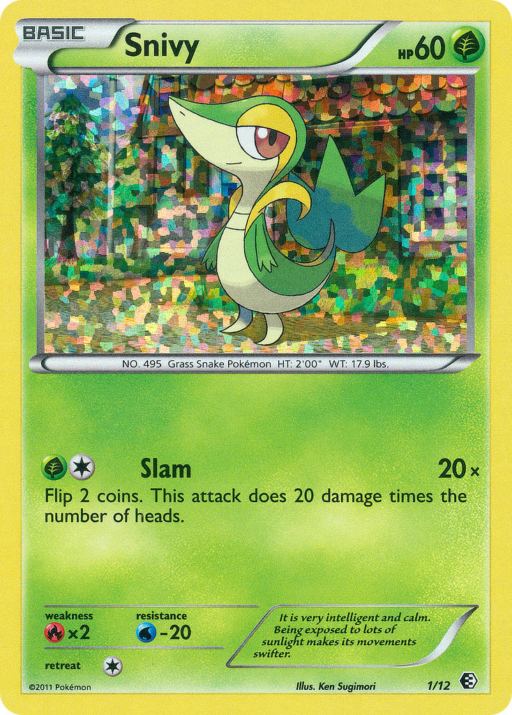 Snivy (1/12) [McDonald's Promos: 2011 Collection] | Nerdhalla Games