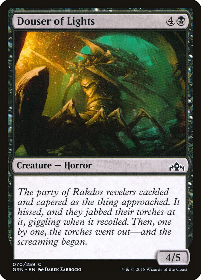 Douser of Lights [Guilds of Ravnica] | Nerdhalla Games