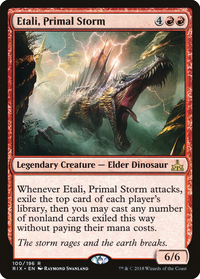 Etali, Primal Storm [Rivals of Ixalan] | Nerdhalla Games