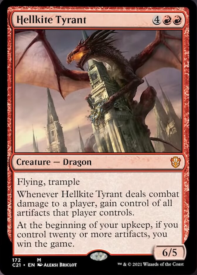 Hellkite Tyrant [Commander 2021] | Nerdhalla Games