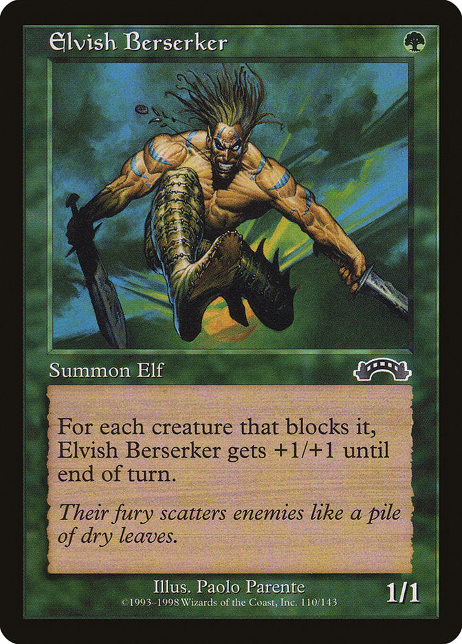 Elvish Berserker [Exodus] | Nerdhalla Games