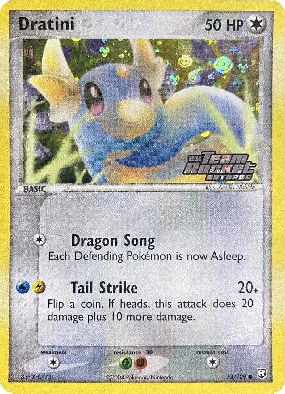 Dratini (53/109) (Stamped) [EX: Team Rocket Returns] | Nerdhalla Games