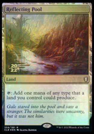 Reflecting Pool [Commander Legends: Battle for Baldur's Gate Prerelease Promos] | Nerdhalla Games