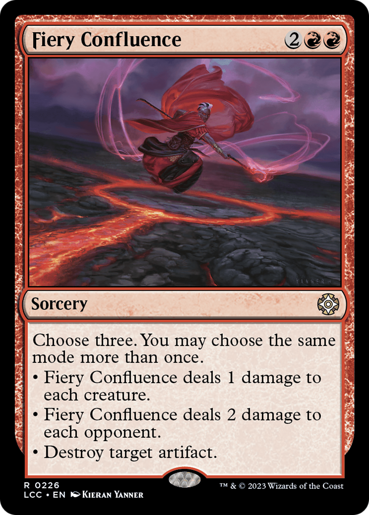 Fiery Confluence [The Lost Caverns of Ixalan Commander] | Nerdhalla Games