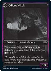 Ragged Recluse // Odious Witch [Innistrad: Double Feature] | Nerdhalla Games