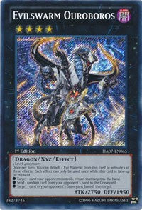 Evilswarm Ouroboros [HA07-EN065] Secret Rare | Nerdhalla Games