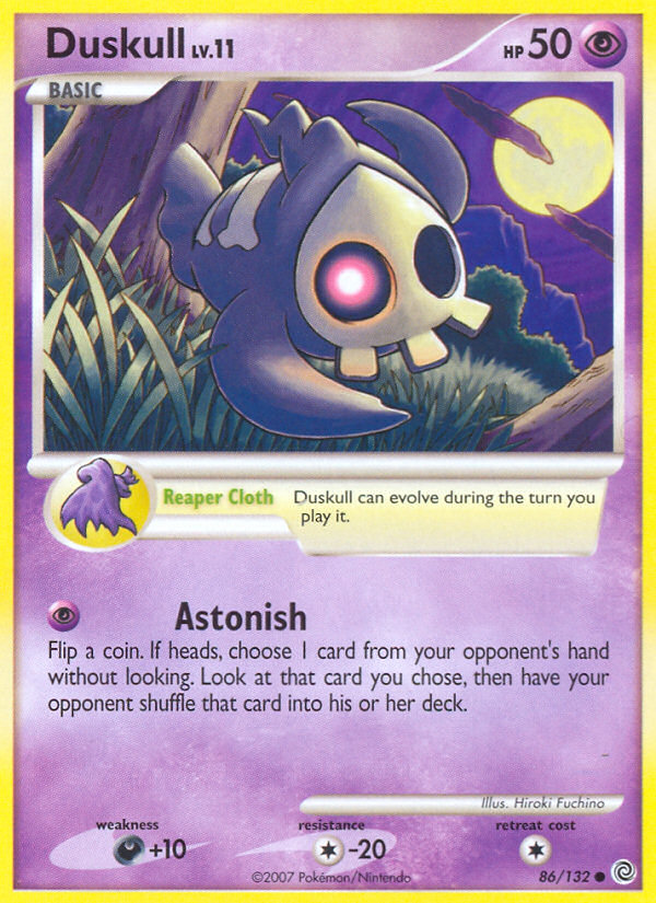 Duskull (86/132) [Diamond & Pearl: Secret Wonders] | Nerdhalla Games