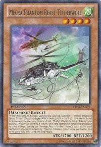 Mecha Phantom Beast Tetherwolf [LTGY-EN022] Rare | Nerdhalla Games