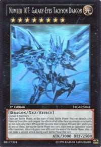 Number 107: Galaxy-Eyes Tachyon Dragon [LTGY-EN044] Ghost Rare | Nerdhalla Games