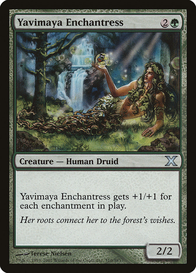 Yavimaya Enchantress [Tenth Edition] | Nerdhalla Games