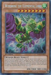 Windrose the Elemental Lord [LTGY-EN037] Secret Rare | Nerdhalla Games