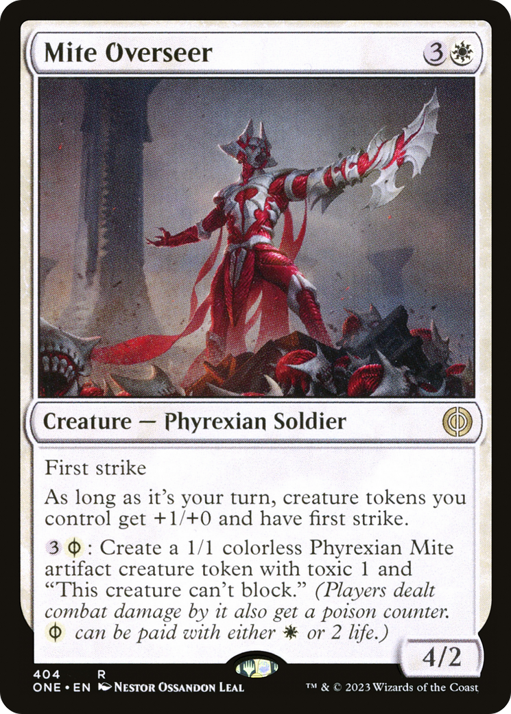 Mite Overseer [Phyrexia: All Will Be One] | Nerdhalla Games