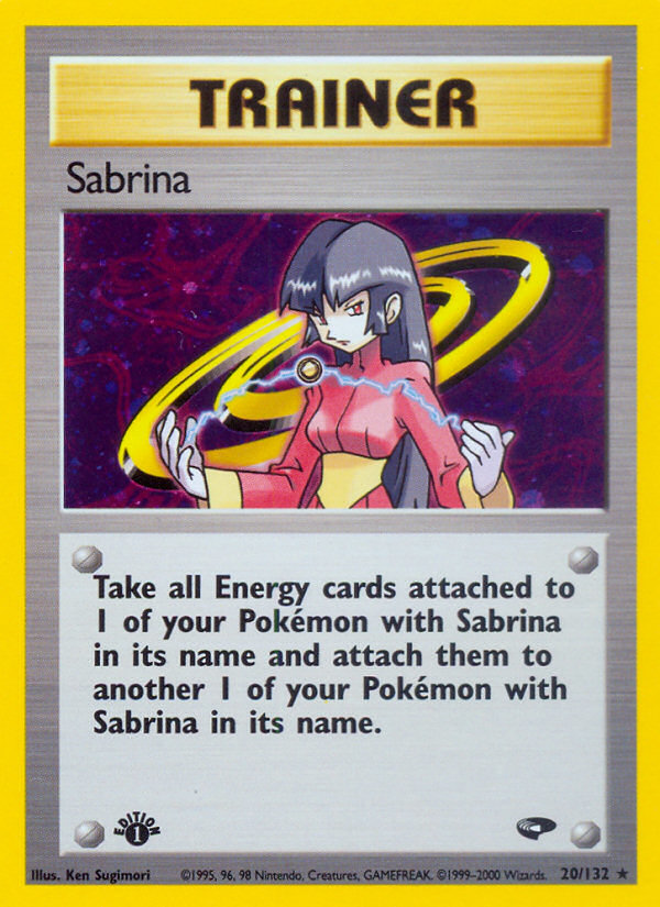 Sabrina (20/132) [Gym Challenge 1st Edition] | Nerdhalla Games