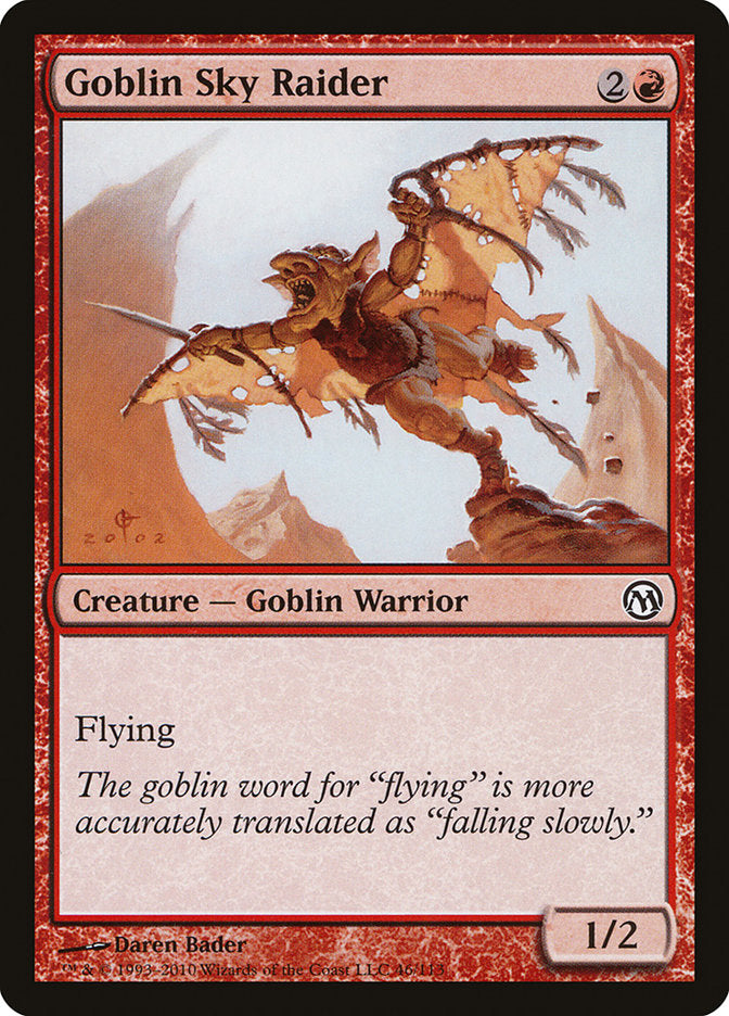 Goblin Sky Raider [Duels of the Planeswalkers] | Nerdhalla Games