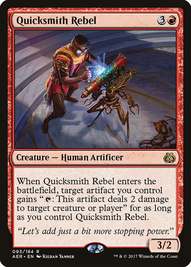 Quicksmith Rebel [Aether Revolt] | Nerdhalla Games