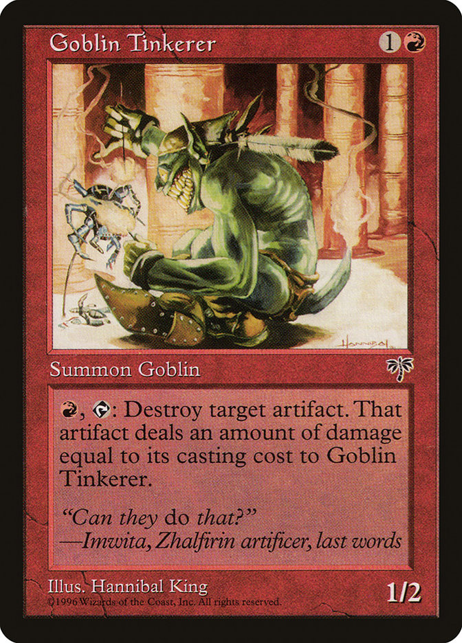 Goblin Tinkerer [Mirage] | Nerdhalla Games