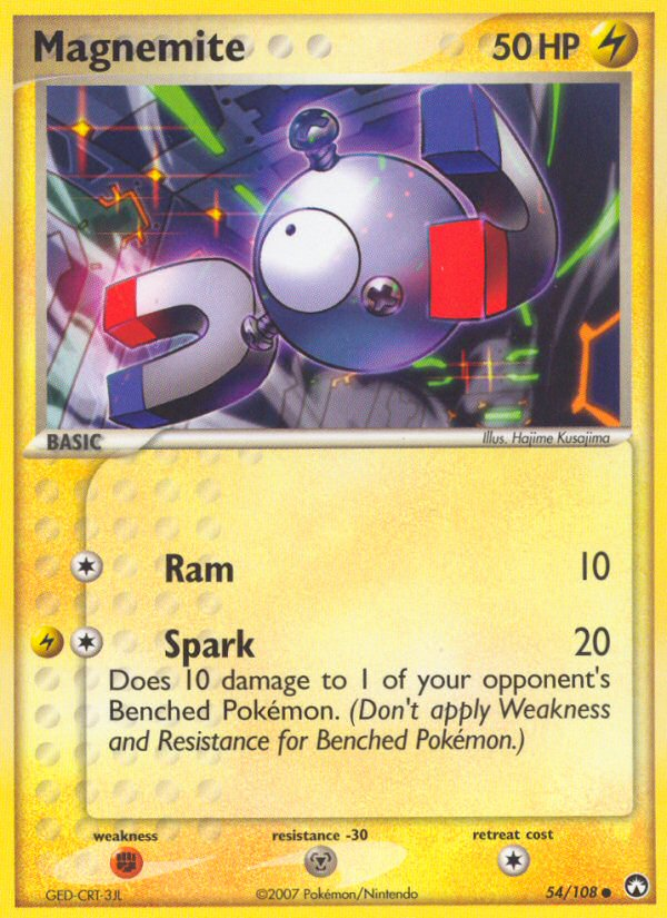 Magnemite (54/108) [EX: Power Keepers] | Nerdhalla Games