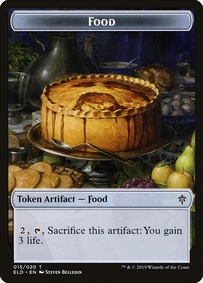 Food (015/020) [Throne of Eldraine Tokens] | Nerdhalla Games